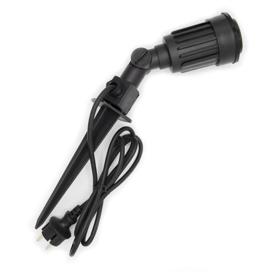 Piquet de jardin spot PAR28  avec câble de 2 mètres