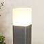Lampe d'extérieur sur pied carrée Rocky anthracite