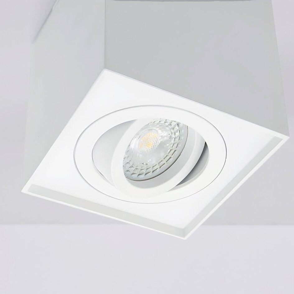 Spot design Carl - blanc