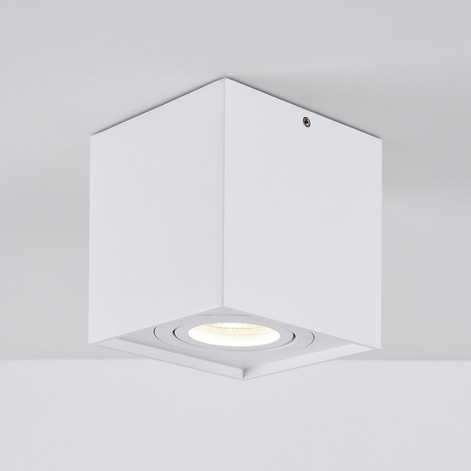 Spot design Carl - blanc