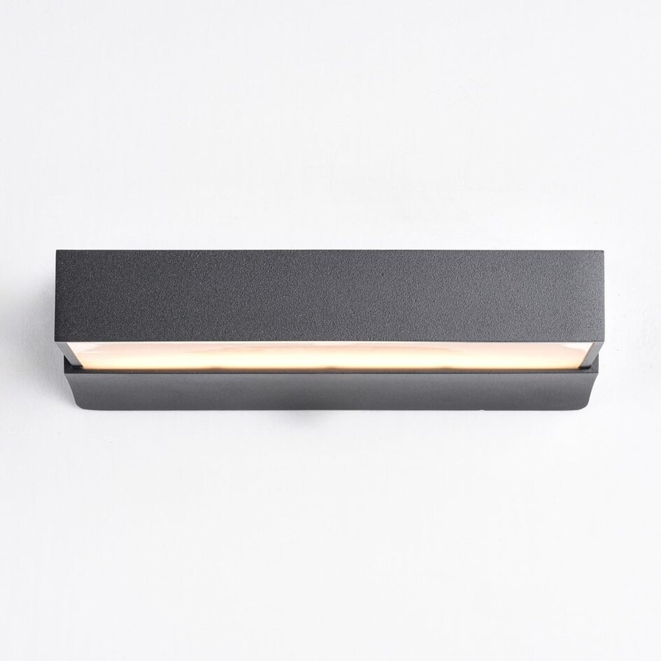 Applique murale extérieure Onyx - anthracite avec LED intégrée