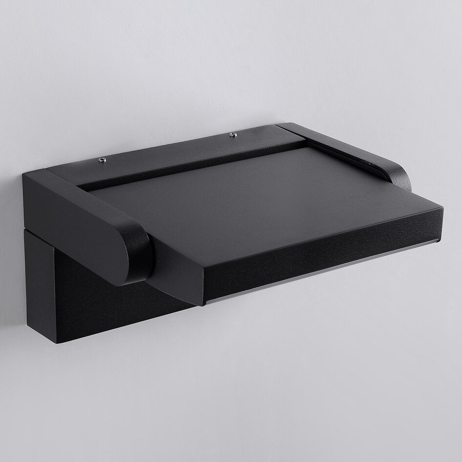 Applique murale réglable Berlin avec capteur - noir