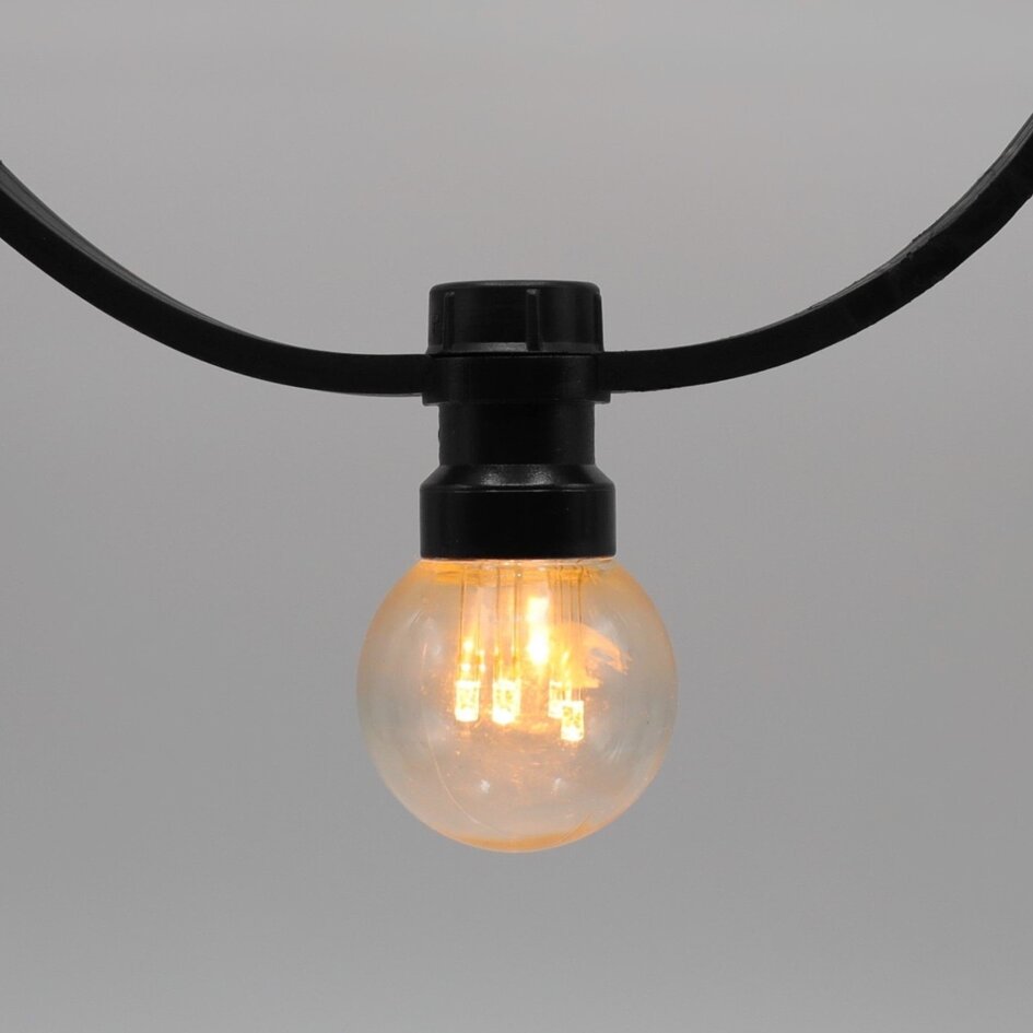Ampoule à piquer 0,7 W blanc chaud sur tiges (sans douille E27)