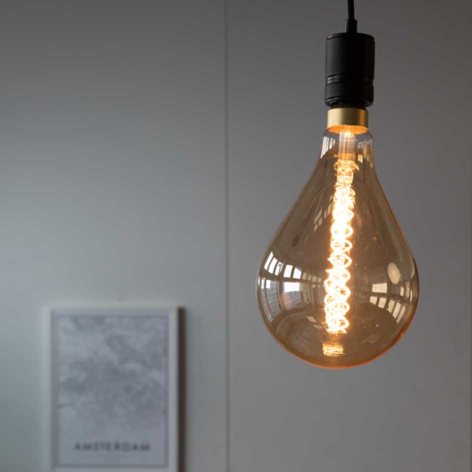 Pendentif moderne  noir mat