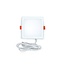 Spot encastrable LED carré - 6W - 115 x 115mm