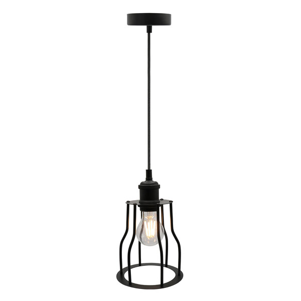 Lampe suspendue Diego incl. lampe 4.5W à 12W, verre clair, 2700K, Ø60 et Ø70