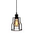 Suspension Diego incl. ampoule spirale 5W, verre ambré, 1800 K, Ø95 mm