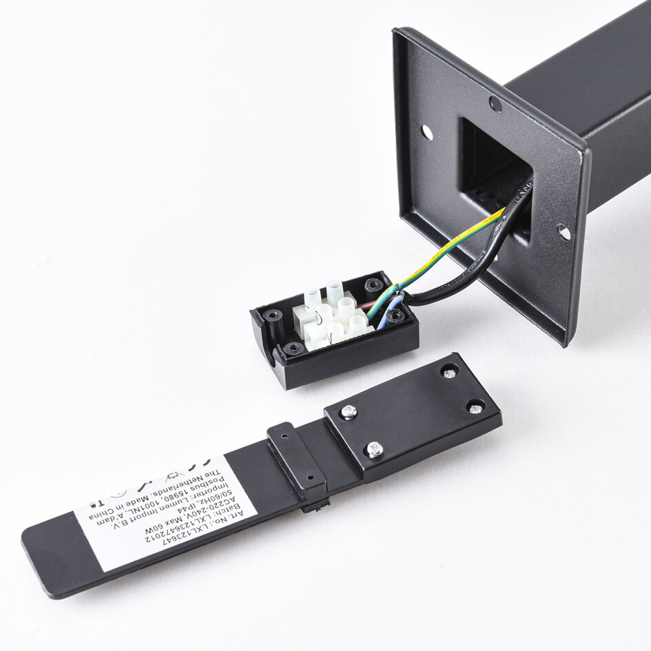 Lampe d'extérieur avec verre -  Alessio 80 cm