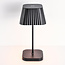Lampe de table rechargeable et dimmable Mylo - noir mat