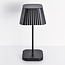 Lampe de table rechargeable et dimmable Mylo - noir mat