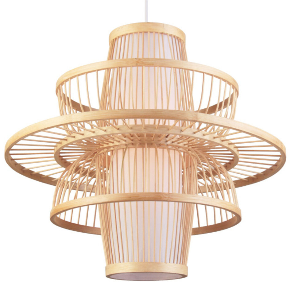 2ème chance : Lampe suspendue en bambou Kyoto