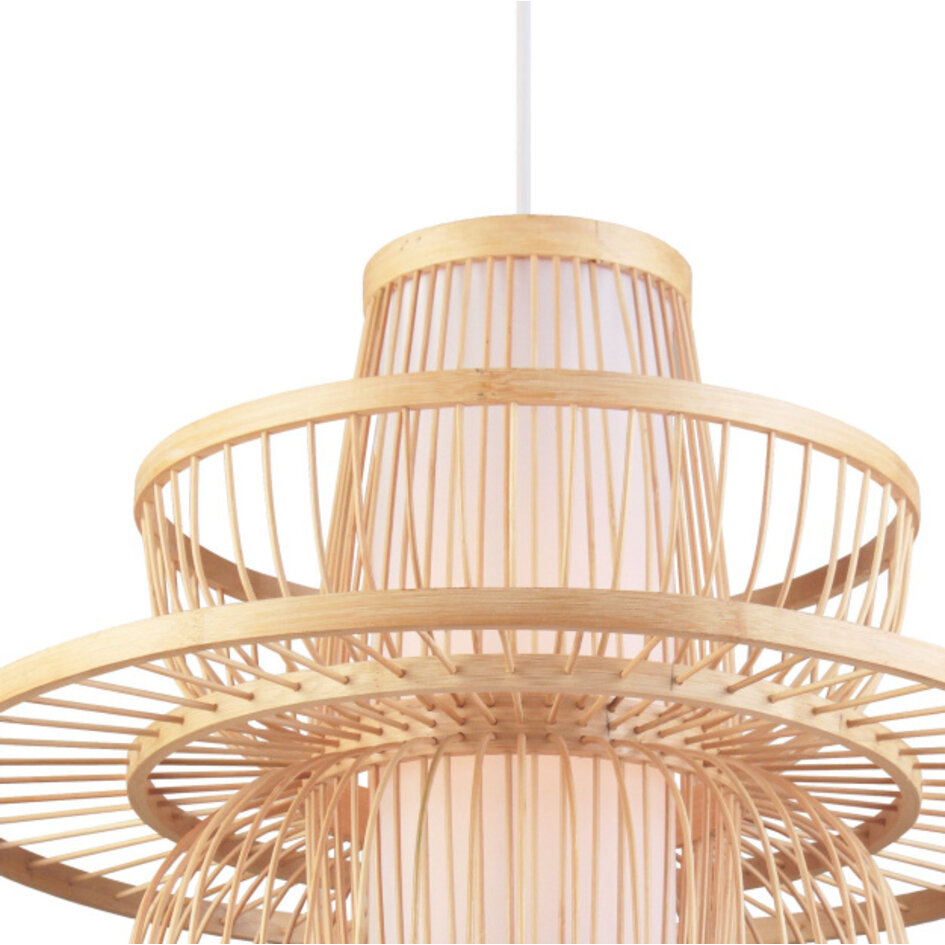 2ème chance : Lampe suspendue en bambou Kyoto