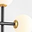 Lampe à poser Chase 2 lumières - verre opalin