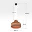 2ème chance : Lampe suspendue en carton - Maeve