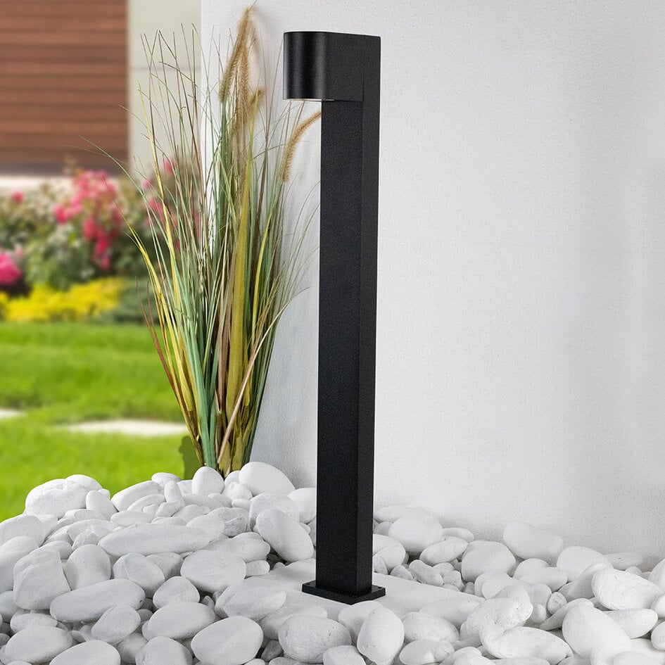 Lampadaire industriel Simone, 70 cm - noir