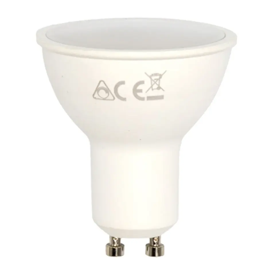 Lampadaire intelligent brun rouille 70 cm avec ampoule LED Wifi 4,9W - Simone