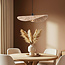 Lampe suspendue avec papier raphia Ø58 cm - Bahan