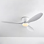 Ventilateur de plafond été/hiver Circo blanc avec température de couleur réglable