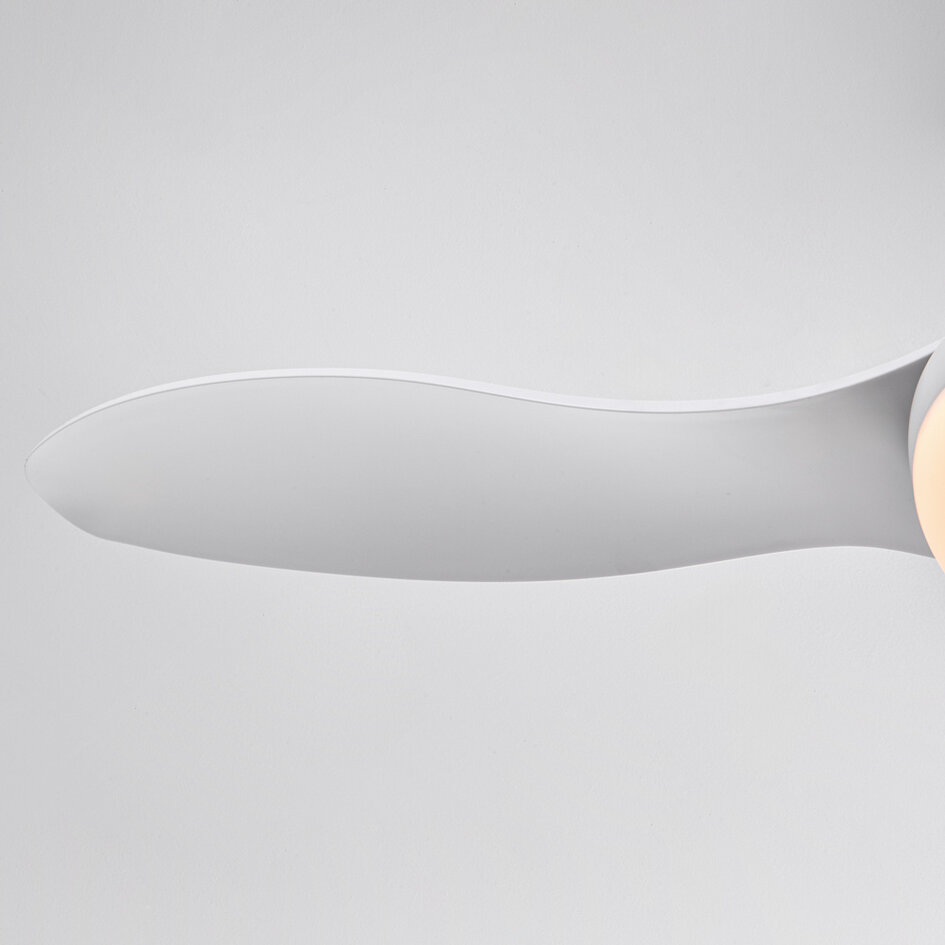 Ventilateur de plafond été/hiver Circo blanc avec température de couleur réglable