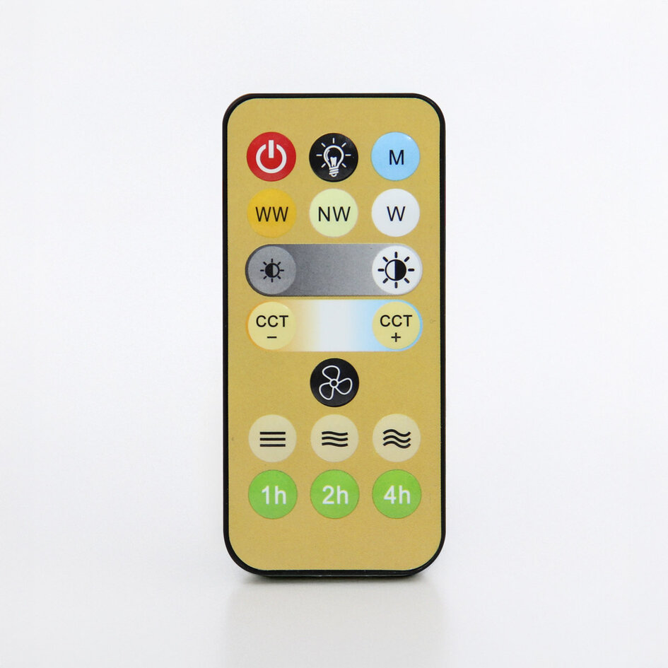 Ventilateur de plafond Gale à intensité variable avec télécommande et température de couleur réglable