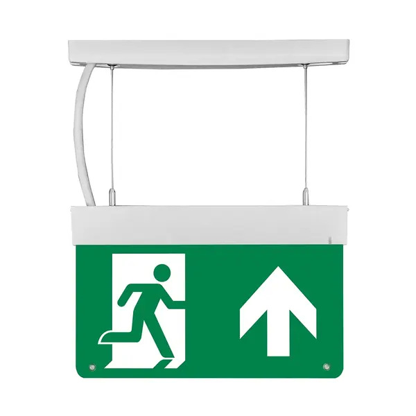 Éclairage de secours en saillie LX002 - montage au plafond avec suspension