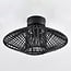 Lampe d'extérieur Woven en corde tressée noire, IP54