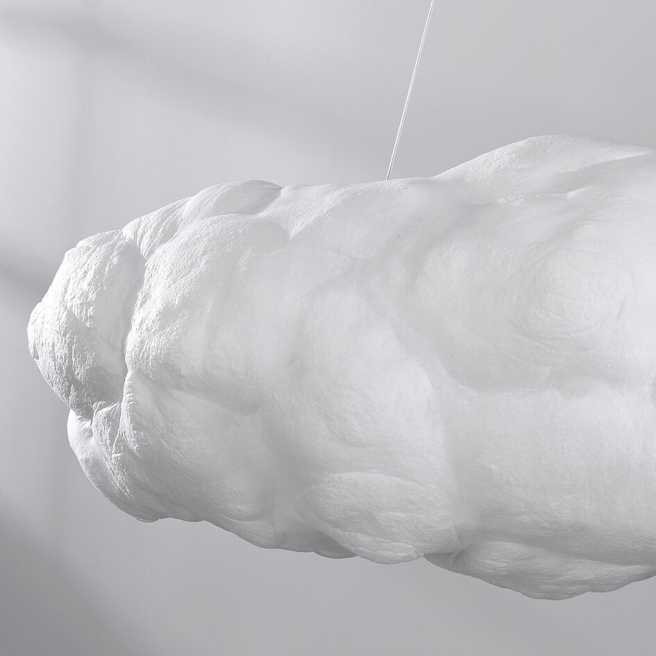 Lampe suspendue blanche en forme de nuage Kumo 90 cm - lampe nuage