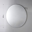 Miroir de salle de bain avec éclairage Reflecta Ø60 cm - Eclairage dimmable avec capteur tactile, couleurs réglables et miroir chauffant