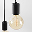 Lampe suspendue moderne à 3 lumières Illumine - noir