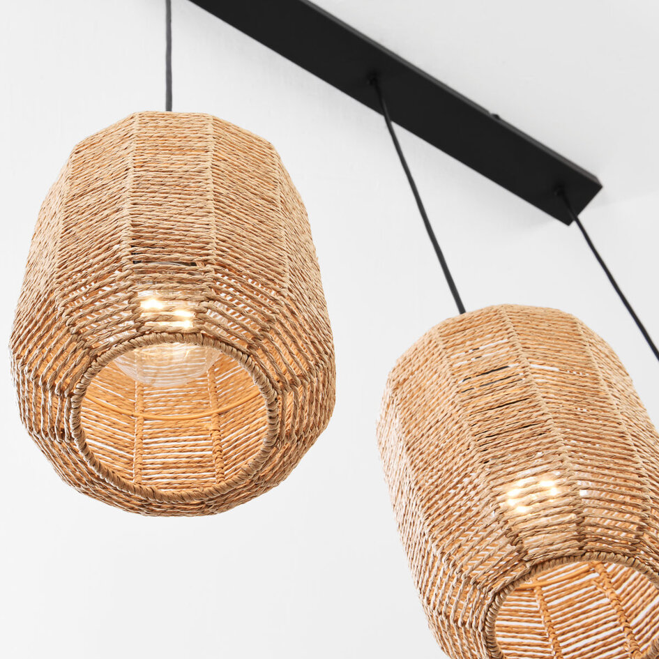 Suspension Japandi Terre 3-light