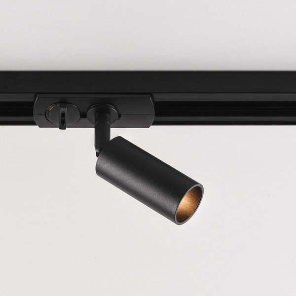 Spot sur rail monophasé G9 Rayn - noir Spot sur rail monophasé G9 Rayn - noir