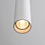 Suspension tube Simon pour rail monophasé, blanc