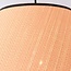 Lampe suspendue Japandi Corda abat-jour naturel en tissu et corde tressée