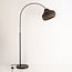 Lampadaire Ilja avec abat-jour pivotant en carton