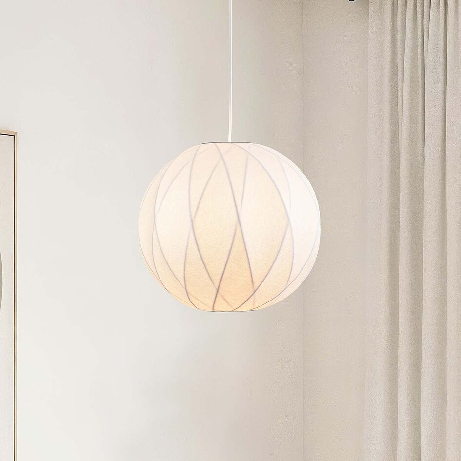 Lampe suspendue minimaliste en soie - Seda