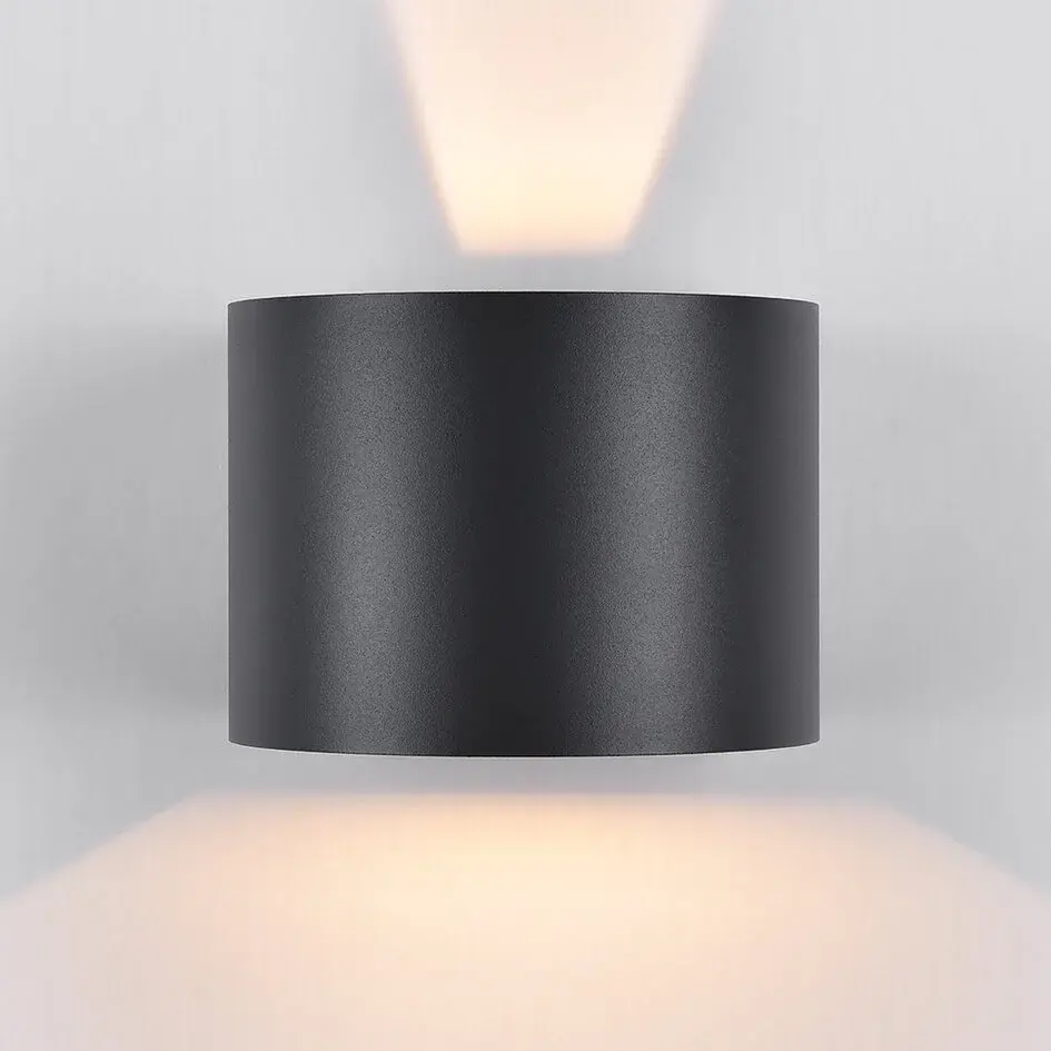 Applique pour salle de bains Lizzy avec volets réglables - anthracite