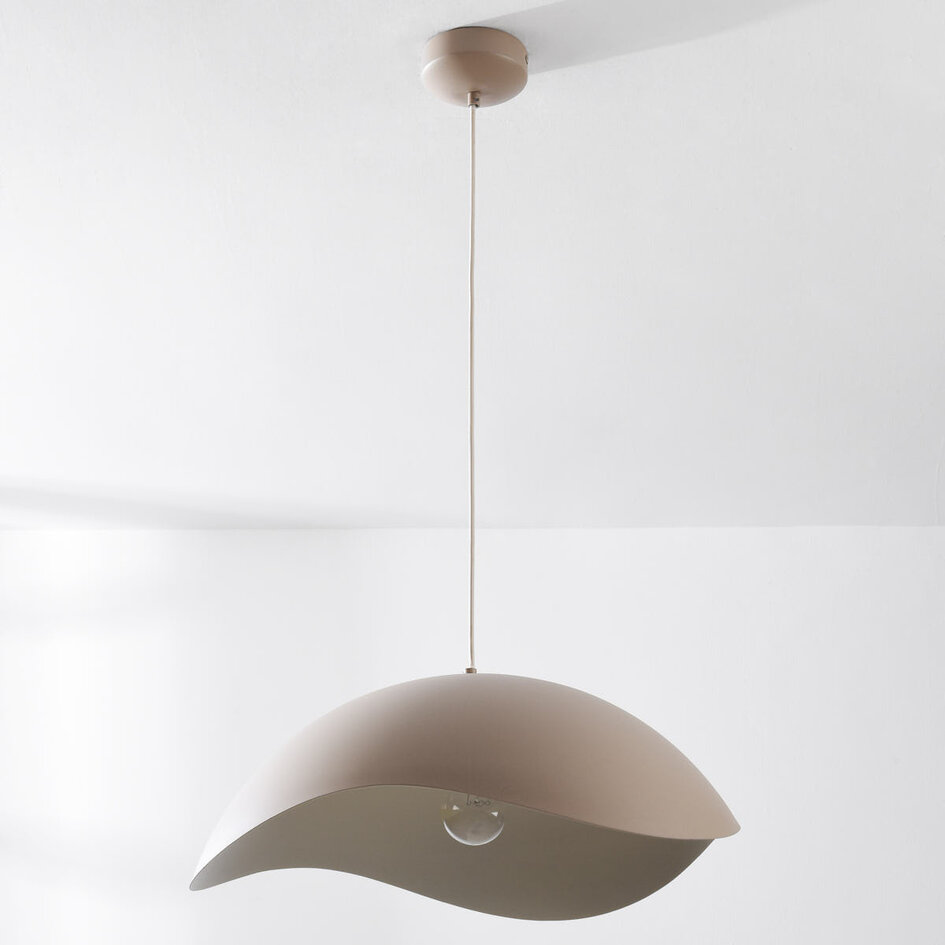 Lampe suspendue Wabi Sabi Zongse - sable taupe