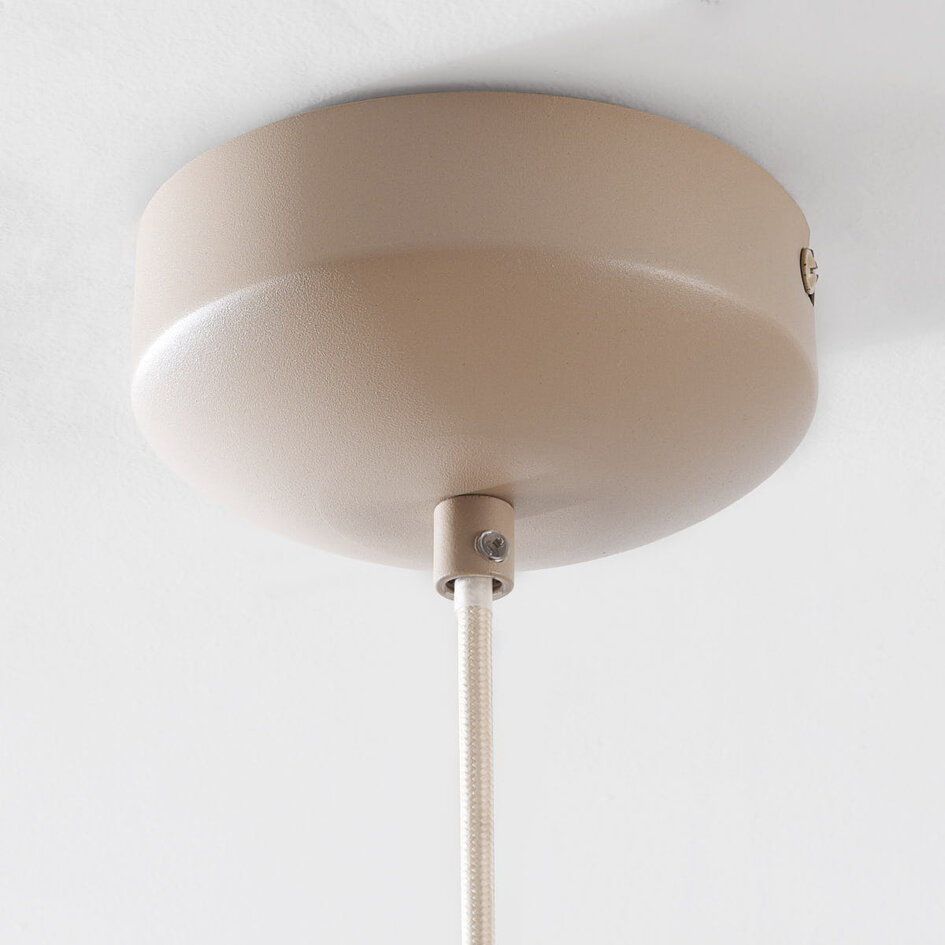Lampe suspendue Wabi Sabi Zongse - sable taupe