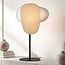 Lampe à poser Tavora avec abat-jours en lin - naturel