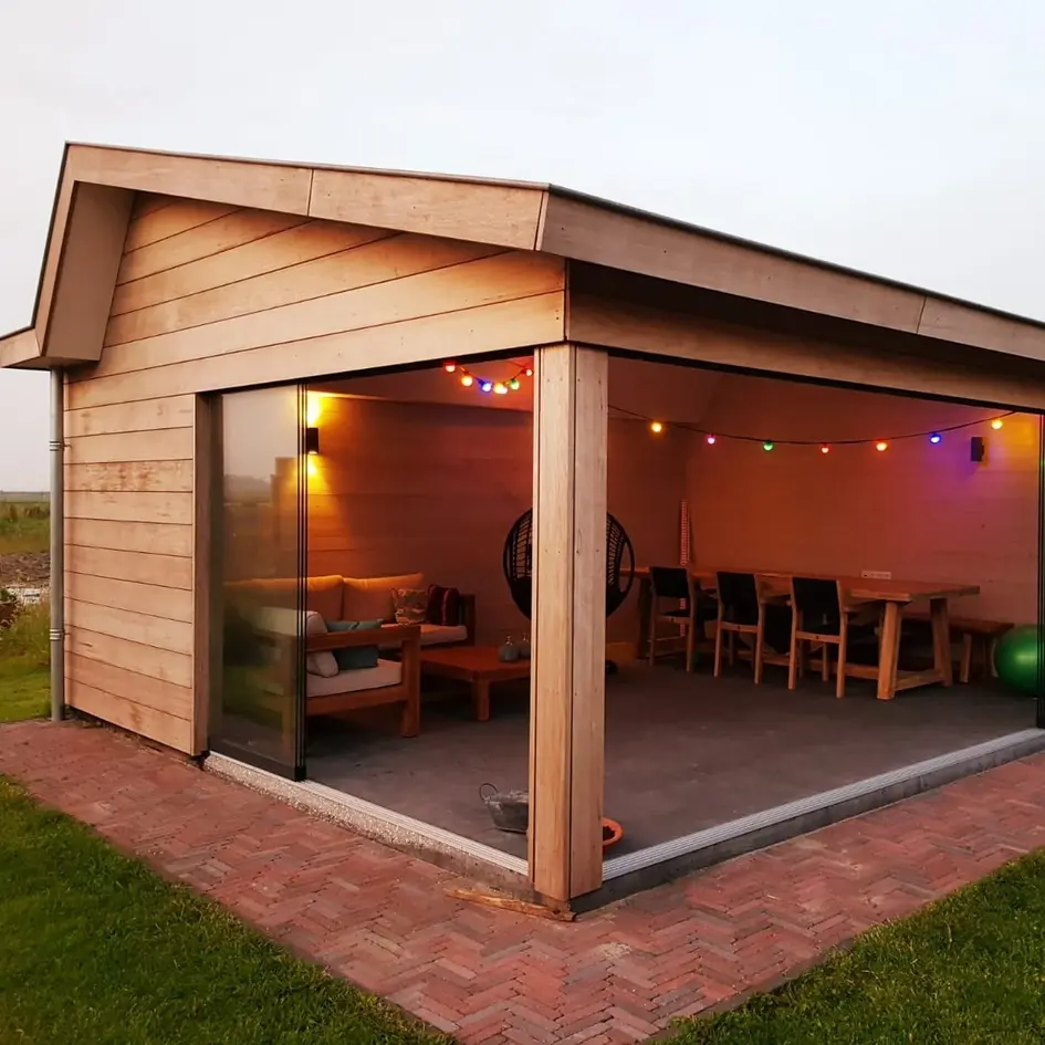 Kit complet de guirlande guinguette avec ampoules LED 4 couleurs