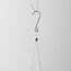 Lampion solaire Pyra - suspension solaire en nylon blanc