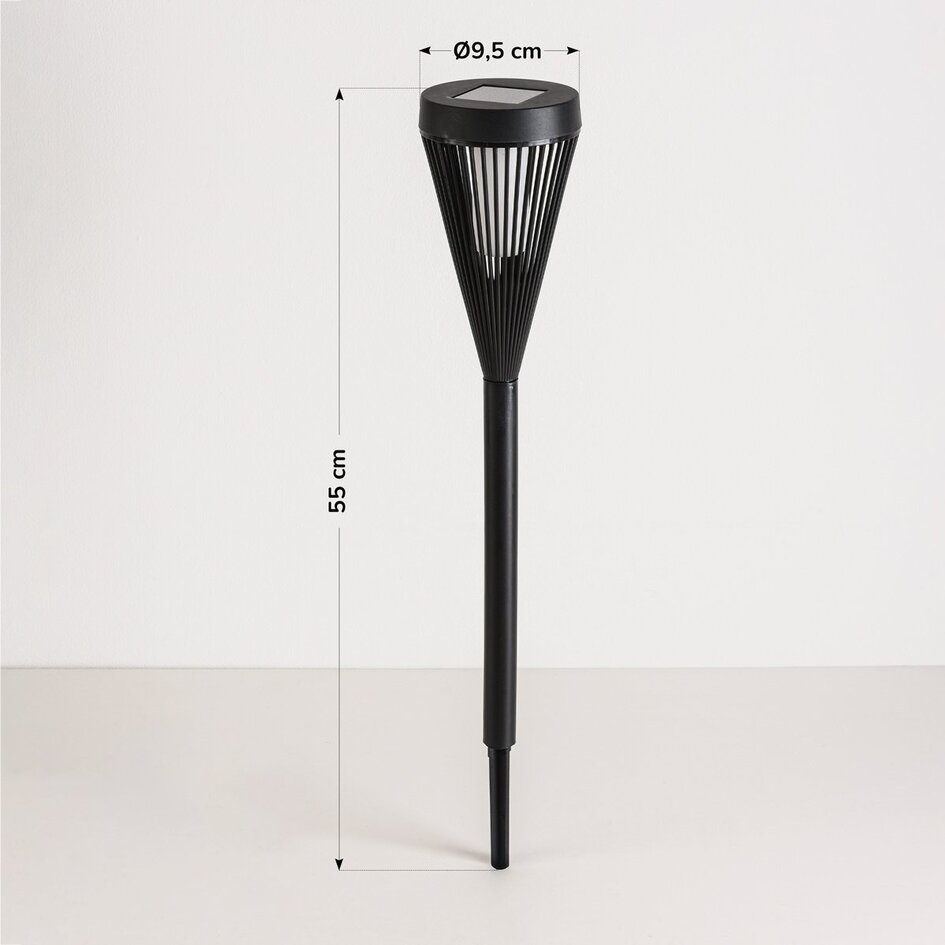 Torche solaire Helia avec effet flamme