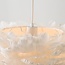 Suspension Floka - plumes blanches douces