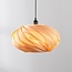 Suspension Sorella - aspect bois brun clair