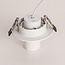 Spot encastrable apparent – blanc Ø10 cm