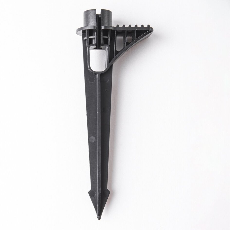 Lot de 6 lampes d'extérieur compactes à télécommande - noir
