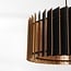 Suspension Vyra en bois noir à l'intérieur naturel