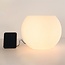 Lampe jardinière solaire Flora à couleurs réglables