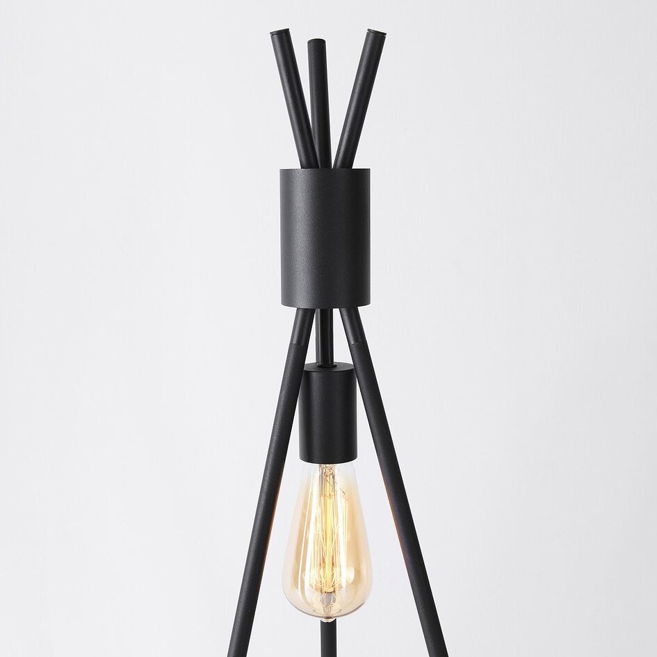 Lampe à poser 1 lumière Tenda - noir