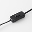 Lampe de table Tenda en noir